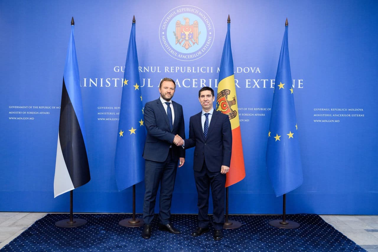 Estonia și-a deschis ambasada la Chișinău. Tsahkna: Moldova e pregătită pentru următoarele clustere de negocieri cu UE