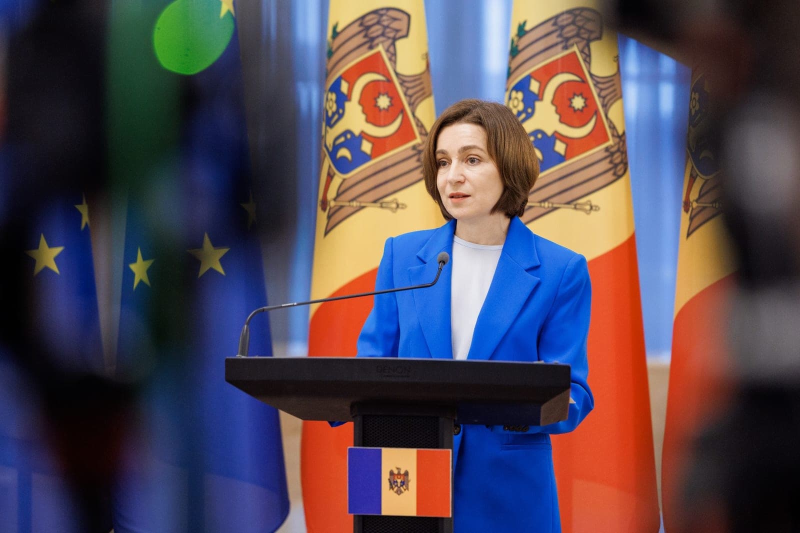 Maia Sandu, la Moldova Security Forum: „Războiul cognitiv” va fi cel mai mare risc la alegeri, Moldova e gata să primească refugiați la iarnă, iar Unirea „ne-ar aduce mai multă securitate”