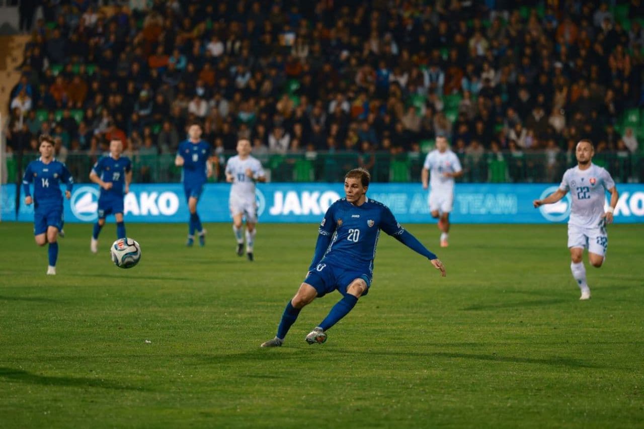 Moldova – Slovacia 0-4 pe Zimbru. Seara a fost salvată de tineret: 3-2 cu Kazahstanul, după 0-2