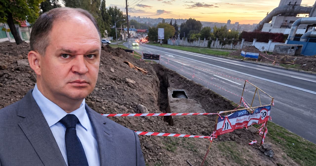 Ceban și Termoelectrica, nou conflict pe strada Vadul lui Vodă: primarul vorbește de lucrări făcute „ca hoții”, furnizorul – de o avarie care pune în pericol căldura pentru peste 100.000 de oameni